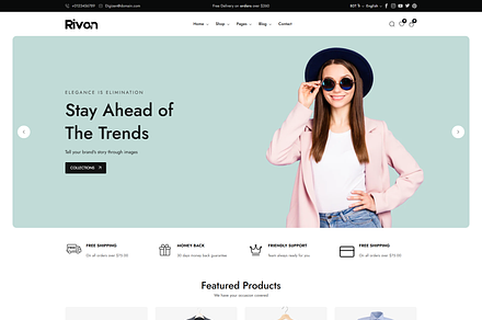 Rivon - Fashion Store Shopify Theme, a Shopify Template by HasThemes
