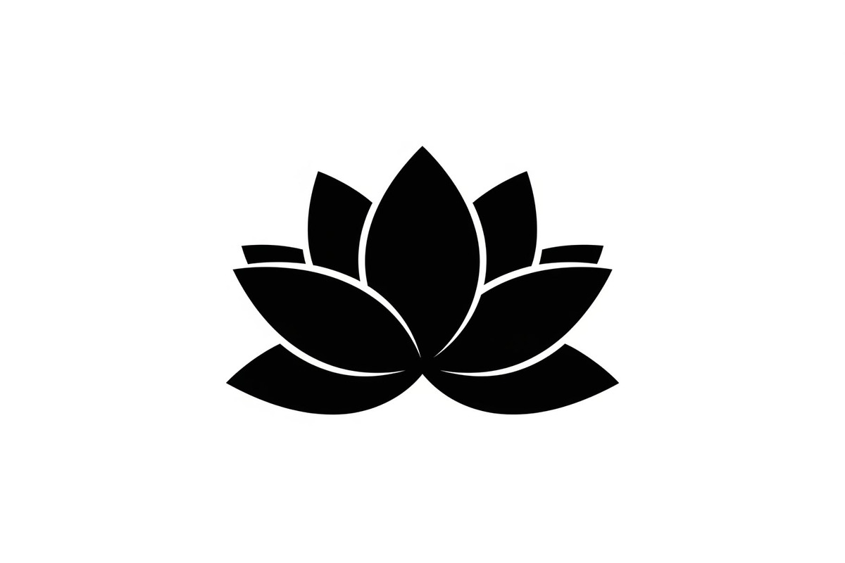 Lotus Flower Vector Icon Bundle, an Illustration by yasushie (Photo 14 of 51)