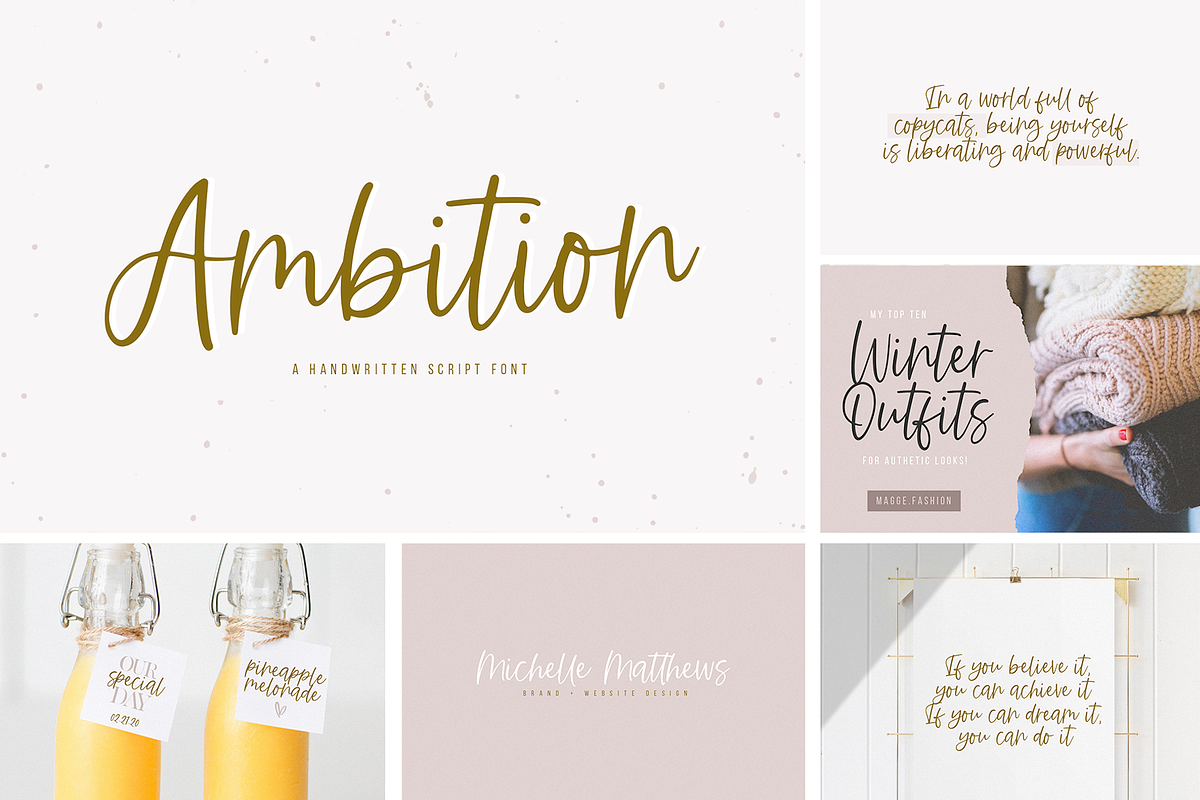 The Trendy Font BUNDLE, a Script Font by KA Designs (Photo 51 of 86)