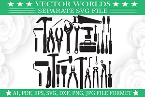 Tools Svg, Tool, Hand Tools Svg