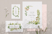 Watercolor set of Forest Greenery, an Illustration by Elena Medvedeva (Thumbnail 5 of 15)