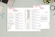 2 Page Resume & CoverLetter Template, a Resume Template by Showy68 Template (Thumbnail 1 of 3)