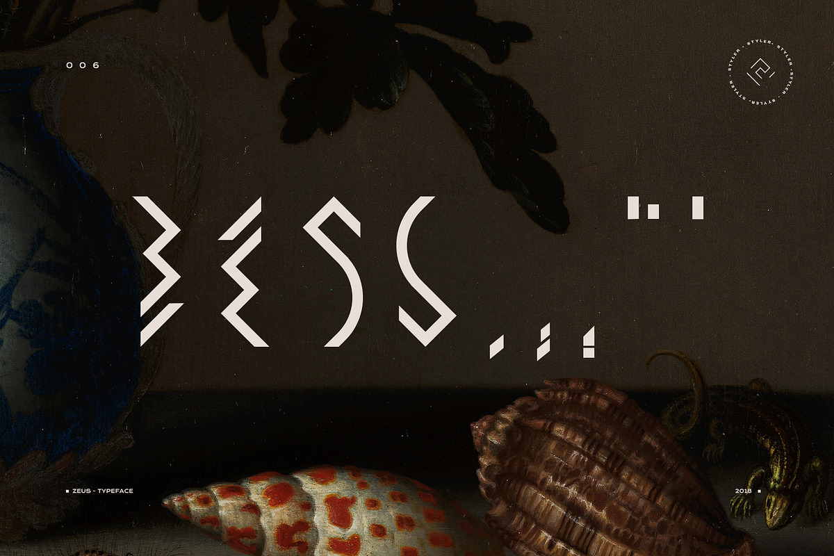 Styler - Zeus Typeface