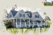 Brush Painting Photoshop Action, an Action Add-On by MRI STUDIO (Thumbnail 5 of 7)