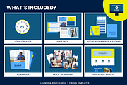 Simple Canva Branding Launch Bundle, a Social Media Template by WorkShy Studio (Thumbnail 2 of 21)