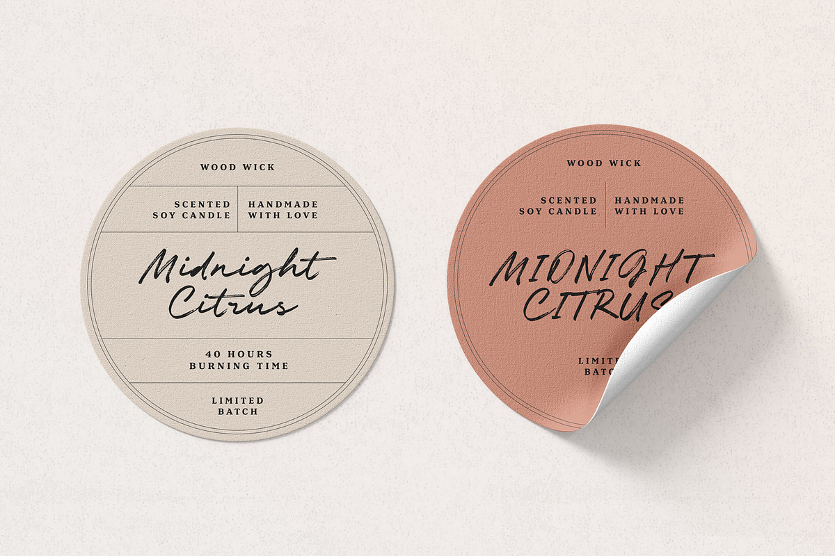 Magnolia Cora Script, a Script Font by Get Studio (Photo 6 of 13)