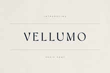 Vellumo – Elegant Serif Font