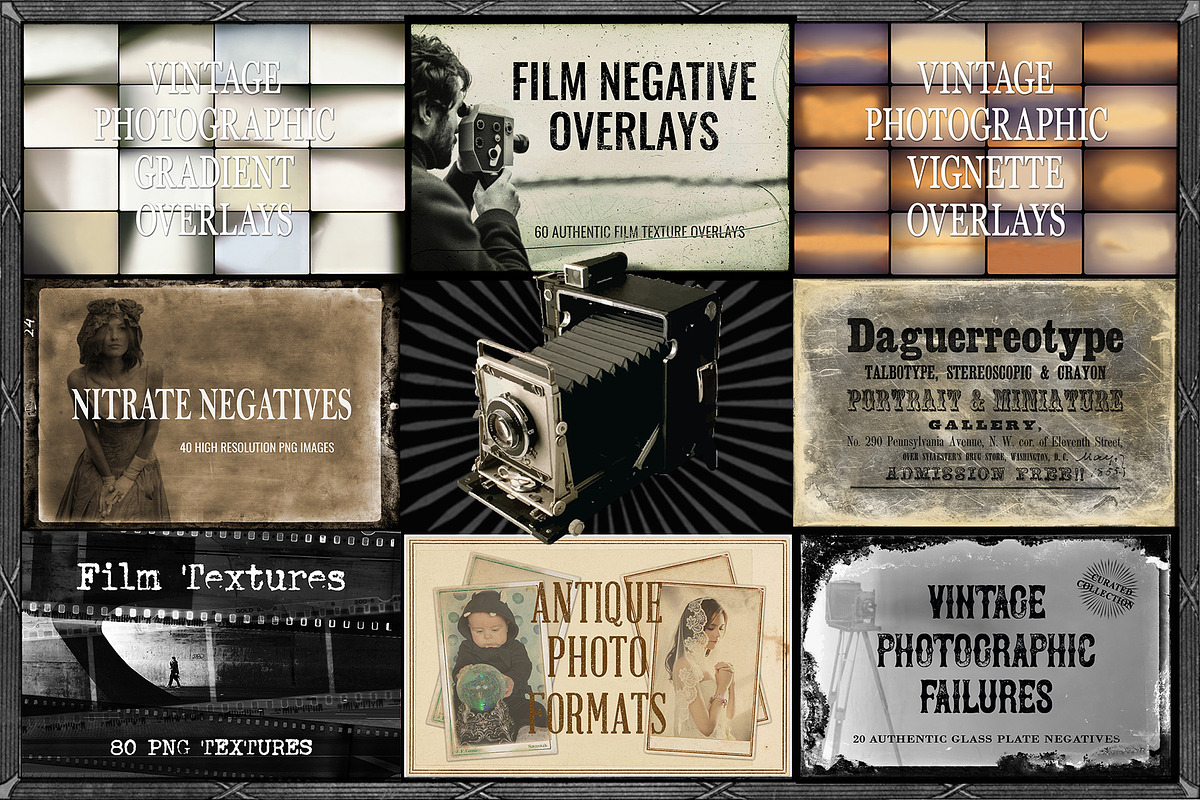 Photography Textures Bundle, a Texture Graphic by Blue Line Design (Photo 1 of 9)