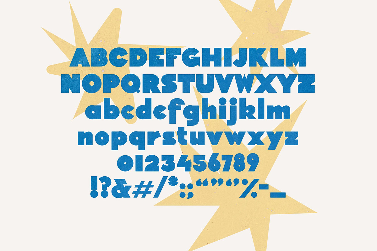 PONZA Display Font, a Sans Serif Font by Mercato (Photo 3 of 5)