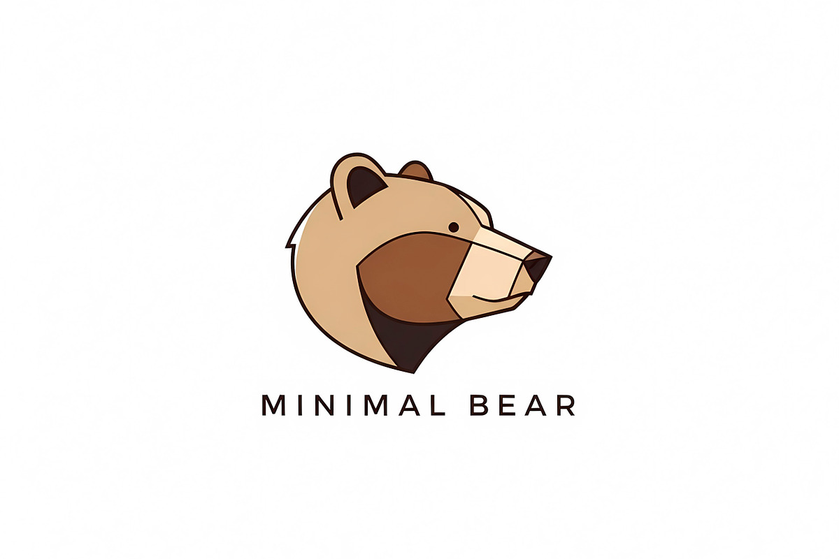Minimal Bear Logo, a Branding & Logo Template by Logocreative (Photo 2 of 2)
