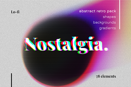 Retro grainy gradient backgrounds