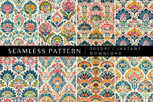 8 Traditional Indian Fans Patterns