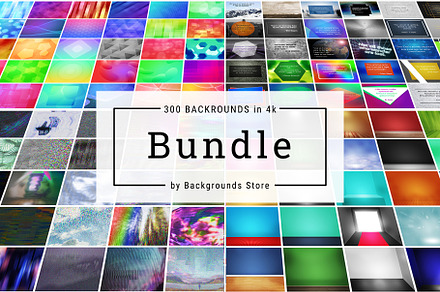 300 Backgrounds in 4k BUNDLE