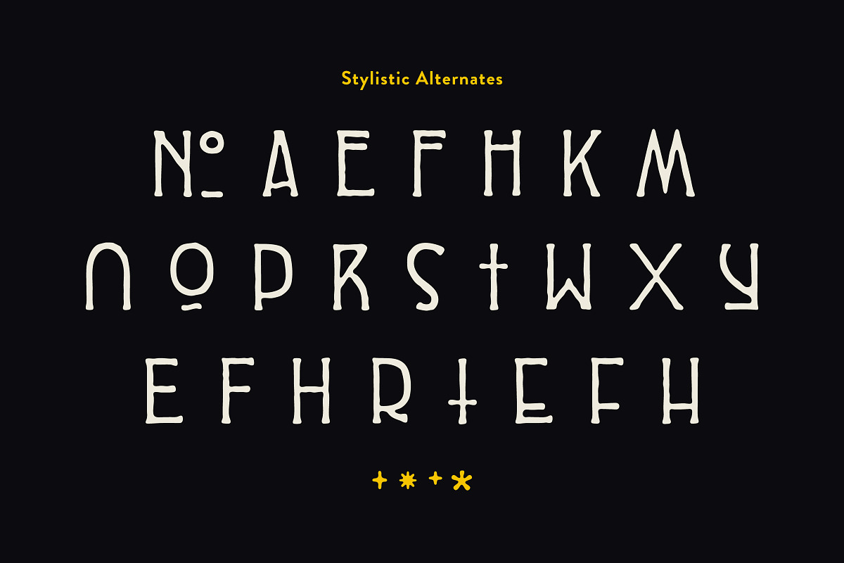 Emberline - A Witchy Display Font, a Handwritten Font by Tom Chalky (Photo 8 of 9)