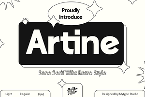 Artine - Retro Sans Serif