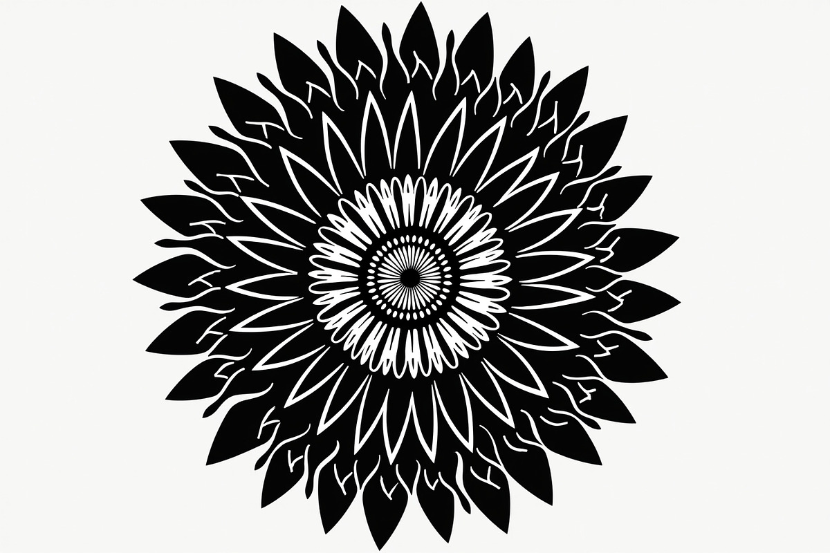 Mandala Decorative Floral Elements, an Illustration by Amazin_art (Photo 14 of 21)