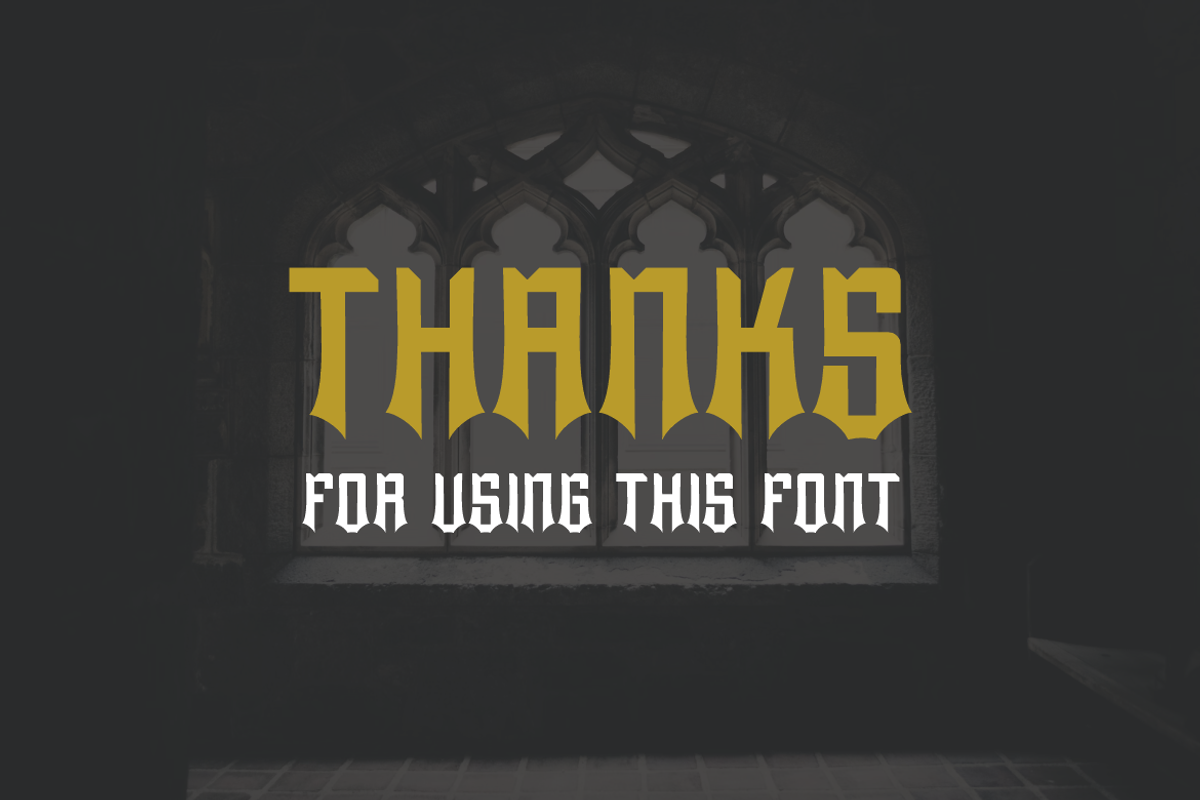 Bokcing Online - Gothic Font, a Blackletter Font by QR Design Studio (Photo 6 of 6)