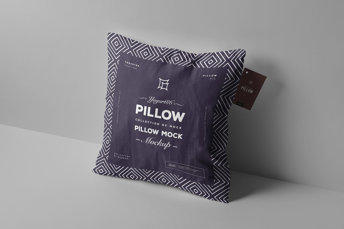 Pillow Mock-up, a Household Mockup by Yogurt86 (Photo 9 of 27)