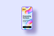 iPhone 16 Pro Clay - 24 Mockups, an iPhone Mockup by Asylab (Thumbnail 12 of 58)