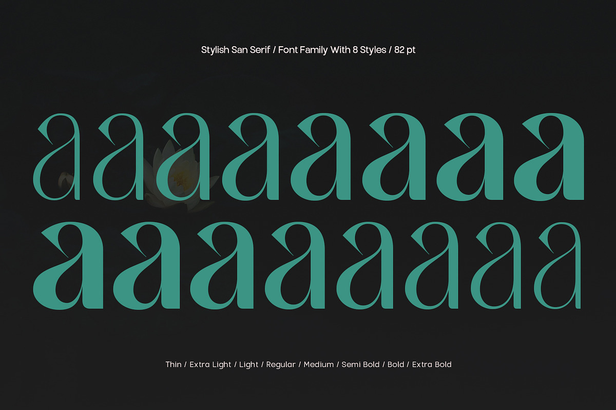 TBJ Milky – 8 Styles Boldly Sans, a Sans Serif Font by Taboja Studio (Photo 11 of 18)