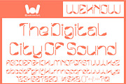 Metropolis Music font, a Font by weknow (Thumbnail 4 of 8)