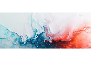Abstract Fluid Art Background, an Illustration by BazziBa♥