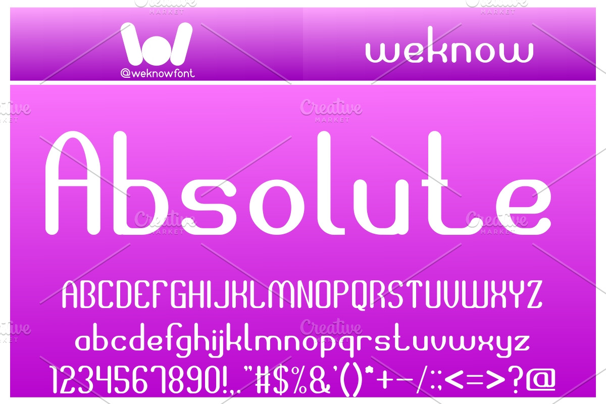 space of time font, a Font by weknow (Photo 4 of 5)