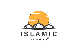 Mosque logo ramadan day design, a Branding & Logo Template by Maylianaw28