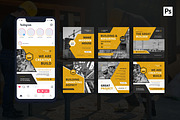 Professional Builder Instagram Post, a Social Media Template by CavenArt (Thumbnail 3 of 5)