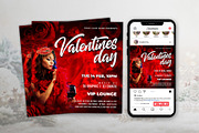 Valentines Party Flyer, a Flyer Template by DesignDevisers (Thumbnail 5 of 9)