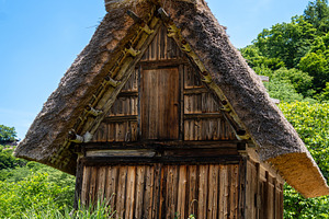 Small traditional wooden house in the peaceful village of Shirak, an Architecture Photo by GoodGoods
