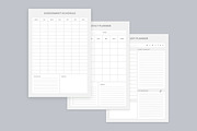Study Planning Pages Set V-06, a Stationery Template by shahsoft (Thumbnail 2 of 3)