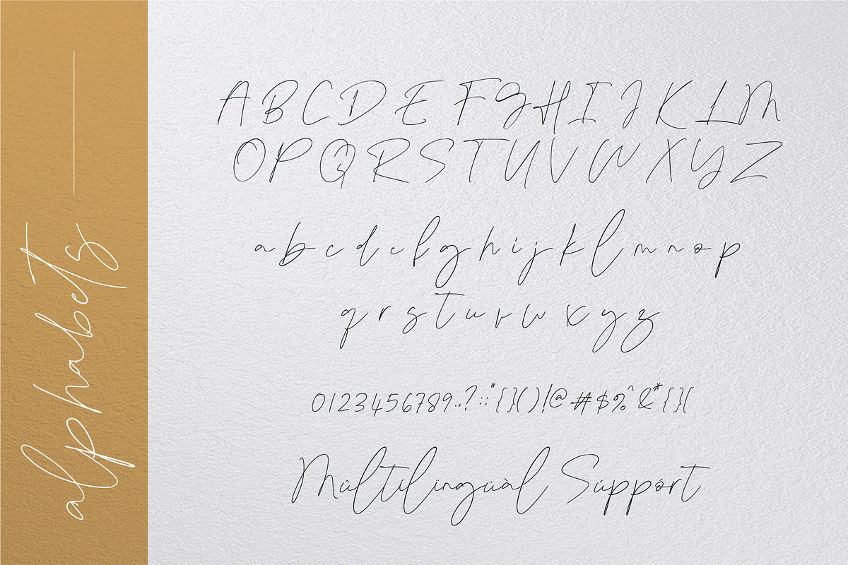 Bedley // Handwritten Font, a Script Font by etigletters (Photo 11 of 12)