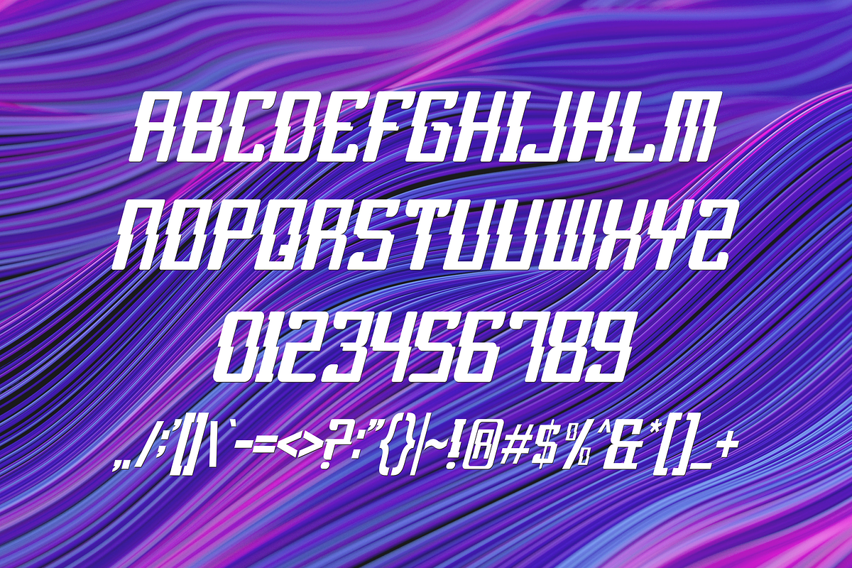 OrionFillet-Italic, a Sans Serif Font by riotama85 (Photo 4 of 5)