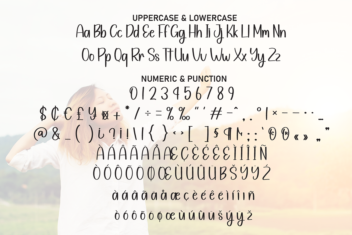 Happy Sunshine | Script Font, a Script Font by Scratchones (Photo 7 of 8)