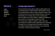 Brakle - Grotesk Rounded, a Sans Serif Font by Graptail (Thumbnail 20 of 21)