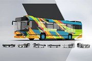 City Bus Mock-Up, a Product Mockup by DesignRushMarket (Thumbnail 6 of 6)