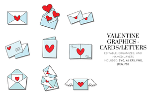 Valentine Graphics - Cards/Letters