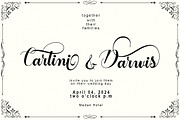 Bageton, a Script Font by Nurul_kamal (Thumbnail 3 of 7)