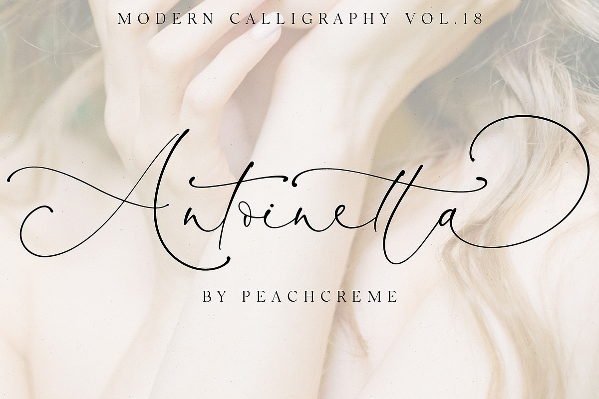 Antoinette//Modern Calligraphy №18
