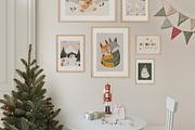 150 Christmas Kids Posters & Prints, a Background Graphic by Muse Artist (Thumbnail 13 of 17)