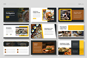 Food & Restaurant Keynote Template, a Presentation Template by fluffstudio (Thumbnail 2 of 5)