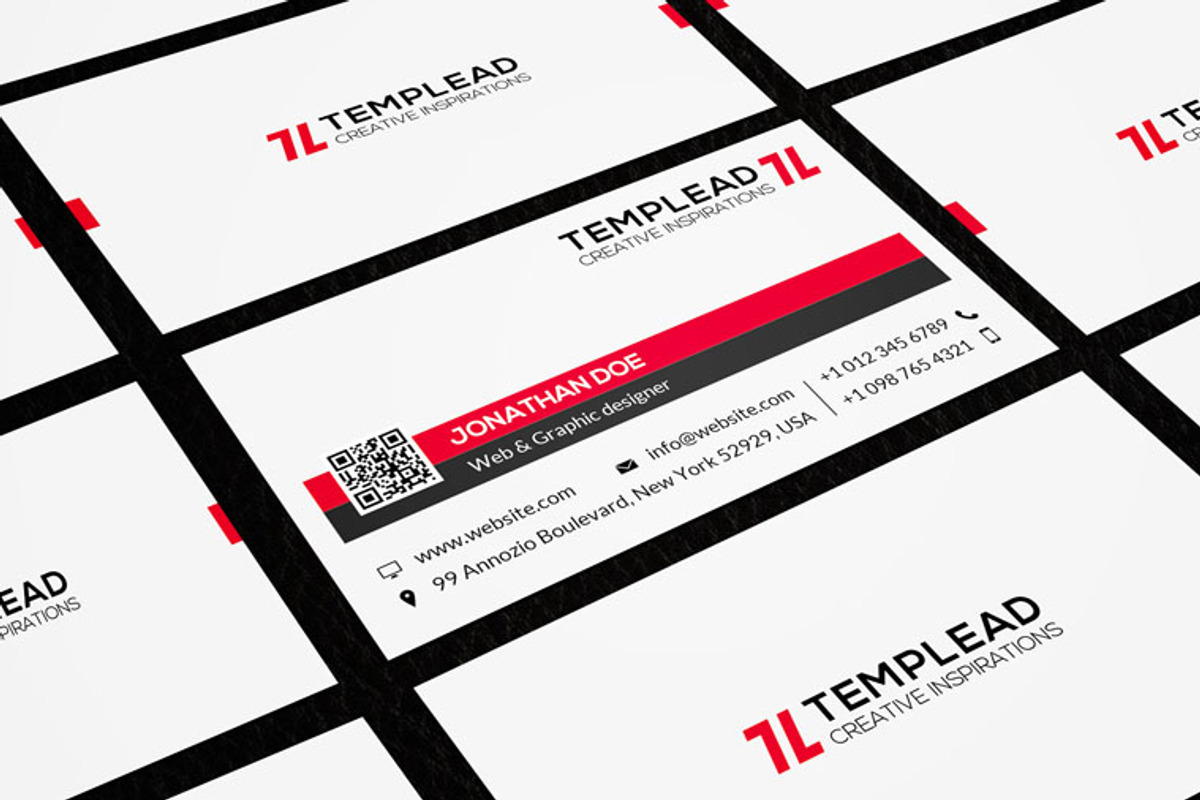 Corporate Business Card CM087, a Business Card Template by annozio (Photo 4 of 4)