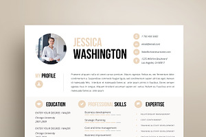 Resume Template 4 Page Mandalay