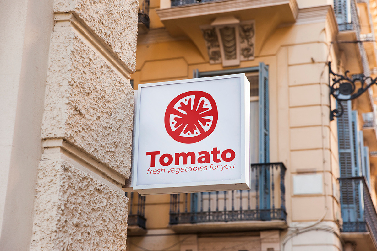 Logo template for vegetable market, a Branding & Logo Template by Ja Polina ArtShop (Photo 5 of 6)