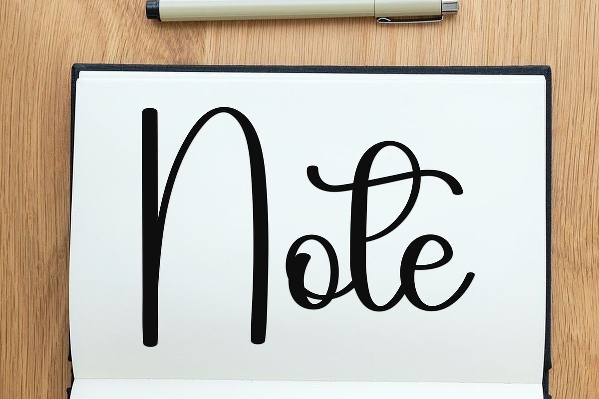 Bill Smith, a Handwritten Font by FreshTypeINK (Photo 3 of 7)