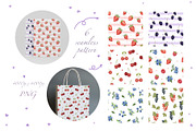 Watercolor Summer Berries + Bonus, a Food Illustration by ArtGiftsStudio (Thumbnail 3 of 4)