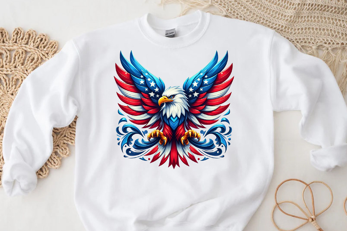 American Patriotic Eagle 4th of July, an Illustration by Designworld (Photo 3 of 7)