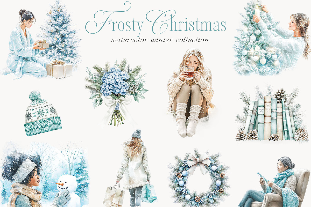 New! Winter Christmas Edition, a Seasonal Illustration by Isabelle Salem (Photo 73 of 227)