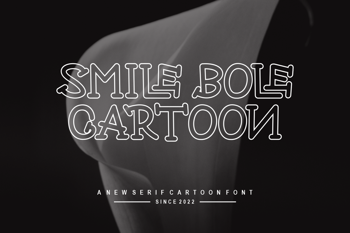 SmileBole, a Font by puji_hartono (Photo 2 of 5)